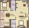 Alisha The Gallery (2BHK+2T (1,058 sq ft) 1058 sq ft)