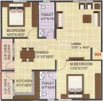 Alisha The Gallery (2BHK+2T (1,058 sq ft) 1058 sq ft) Alisha The Gallery (2BHK+2T (1,058 sq ft) 1058 sq ft)