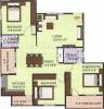 Alisha The Gallery (3BHK+2T (1,393 sq ft) 1393 sq ft)