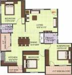 Alisha The Gallery (3BHK+2T (1,393 sq ft) 1393 sq ft) Alisha The Gallery (3BHK+2T (1,393 sq ft) 1393 sq ft)
