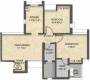 Raymond Realty Phase II (2BHK+2T (629.90 sq ft) 629.9 sq ft)