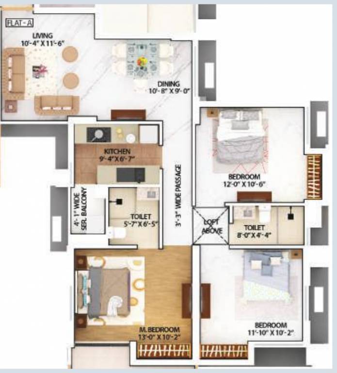 the one Floor Plan Floor Plan