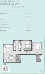 MICL Aaradhya Eastwind (2BHK+2T (644.22 sq ft) 644.22 sq ft)