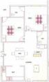 Aashish Pragathi Floor Plan (2BHK+2T)