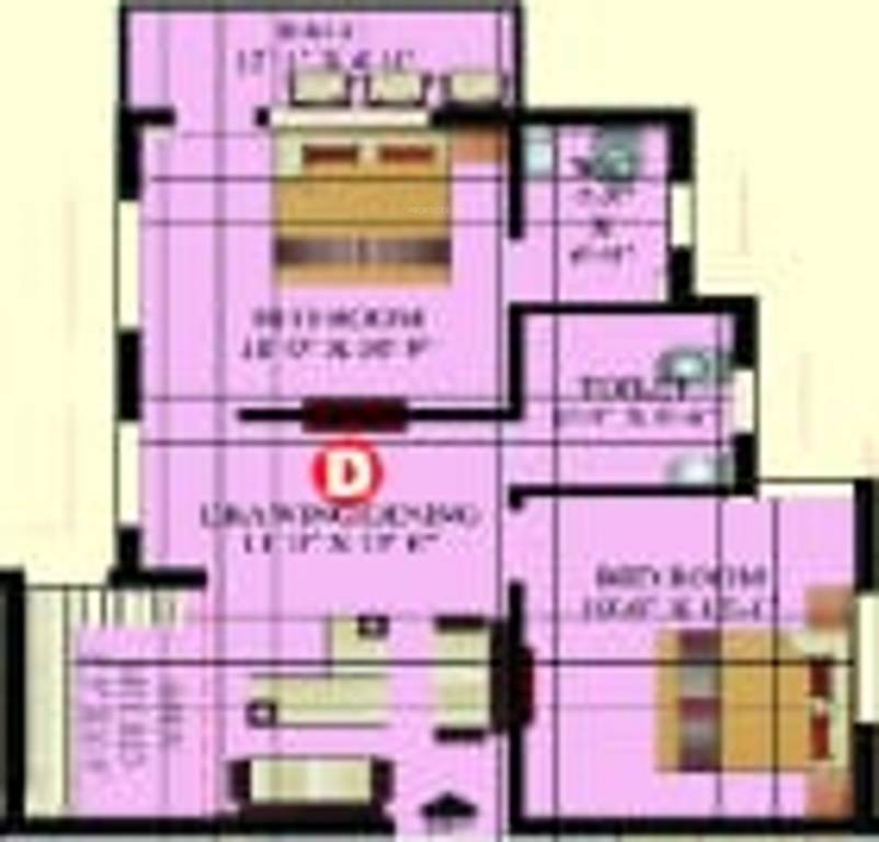 Vishwakarma Siddhi Residency (2BHK+2T (900 sq ft) 900 sq ft)