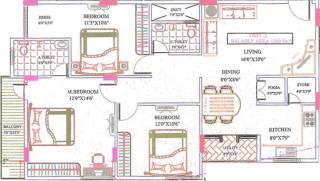 Murali Mohana Vidhyapeeta Murali Mohan (3BHK+2T (1,380 sq ft) + Pooja Room 1380 sq ft) Murali Mohana Vidhyapeeta Murali Mohan (3BHK+2T (1,380 sq ft) + Pooja Room 1380 sq ft)