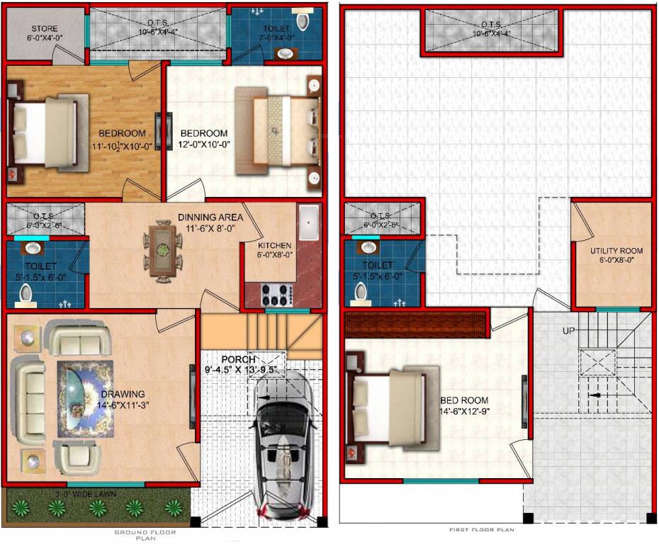 Grah Enclave Phase 3 (3BHK+3T (1,462.17 sq ft) 1462.17 sq ft)