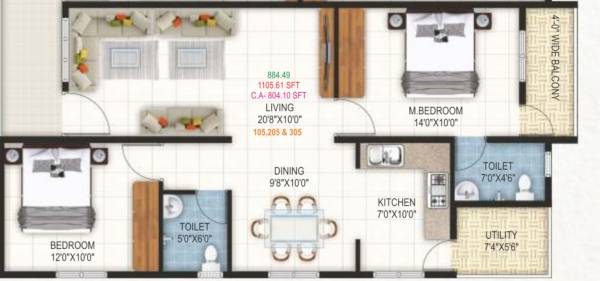  pinnacle Floor Plan Floor Plan