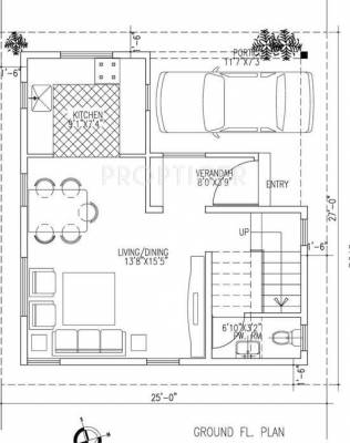 Nandi SUNSHINE A (2BHK+2T (1,140 sq ft) 1140 sq ft)