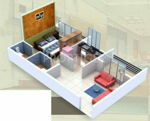 Diksha Residency (1BHK+1T (641 sq ft) 641 sq ft) Diksha Residency (1BHK+1T (641 sq ft) 641 sq ft)