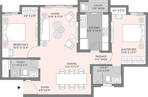  sterling tower h Floor Plan Floor Plan