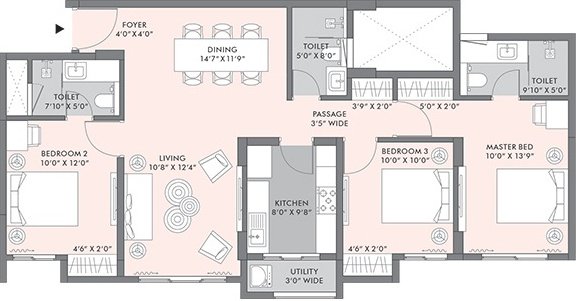  sterling tower h Floor Plan Floor Plan