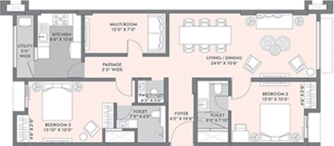  sterling tower h Floor Plan Floor Plan