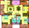 Pujitha Orchid (2BHK+2T (1,346 sq ft) 1346 sq ft)