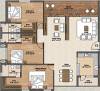 Sanbrix Elvira (3BHK+3T (2,623 sq ft) 2623 sq ft)