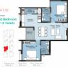 Altis Ashraya (2BHK+2T (1,042 sq ft) 1042 sq ft)