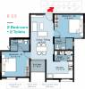 Altis Ashraya (2BHK+2T (1,011 sq ft) 1011 sq ft)