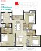 Altis Ashraya (3BHK+3T (1,389 sq ft) 1389 sq ft)