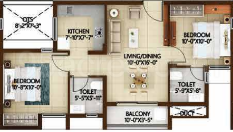 Floor Plan casagrand nextown Floor Plan Floor Plan