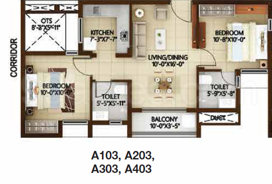 Floor Plan casagrand nextown Floor Plan Floor Plan