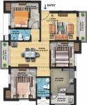 Wavoo Zircon (3BHK+2T (1,337 sq ft) 1337 sq ft) Wavoo Zircon (3BHK+2T (1,337 sq ft) 1337 sq ft)