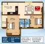 Sree Daksha Ivadvi (2BHK+2T (1,024 sq ft) 1024 sq ft)