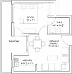 Grih Pravesh Kendriya Awas Yojna (1BHK+1T (500 sq ft) 500 sq ft) Grih Pravesh Kendriya Awas Yojna (1BHK+1T (500 sq ft) 500 sq ft)