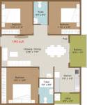 Disha Courtyard (3BHK+2T (1,345 sq ft) 1345 sq ft) Disha Courtyard (3BHK+2T (1,345 sq ft) 1345 sq ft)