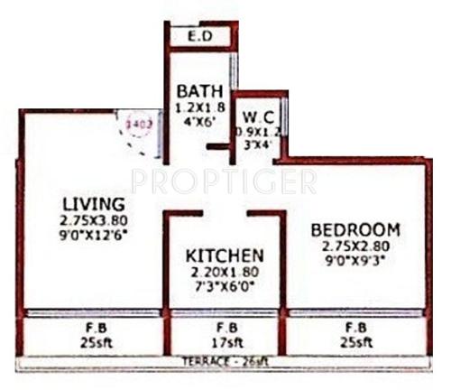 Shreeji Phoenix Nest (1BHK+1T (665 sq ft) 665 sq ft) Shreeji Phoenix Nest (1BHK+1T (665 sq ft) 665 sq ft)