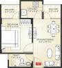 Arihant Nilay (1BHK+1T (555 sq ft) 555 sq ft)