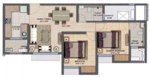  upper thane woodlands a b and j Floor Plan Floor Plan