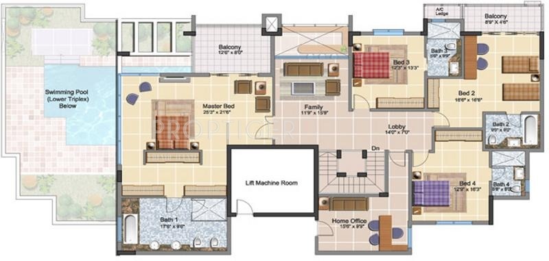 Prestige Neptunes Courtyard (5BHK+5T (8,000 sq ft) + Servant Room 8000 sq ft)
