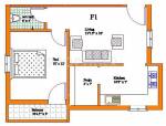 Sri Aadharsh Villa (1BHK+1T (624 sq ft) Pooja Room 624 sq ft) Sri Aadharsh Villa (1BHK+1T (624 sq ft) Pooja Room 624 sq ft)