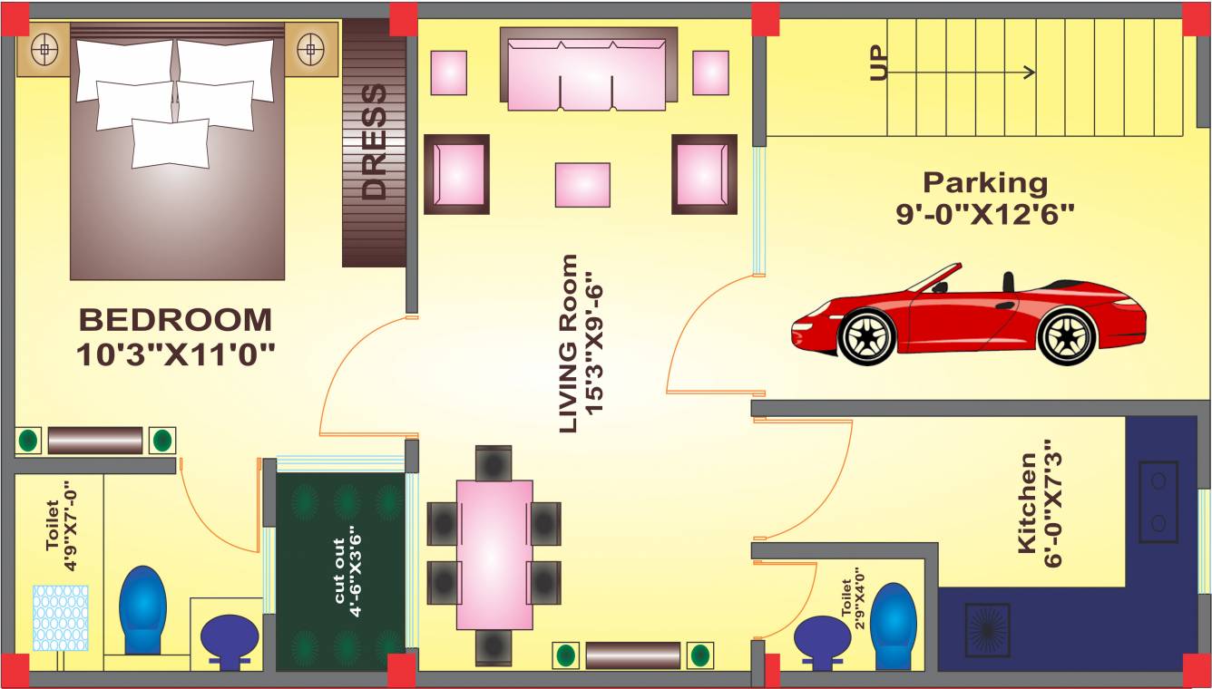 Sanskriti Garden 2 (1BHK+2T (650 sq ft) 650 sq ft) Sanskriti Garden 2 (1BHK+2T (650 sq ft) 650 sq ft)