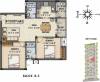 Ruby Nakshatra (2BHK+2T (1,037 sq ft) 1037 sq ft)