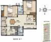 Ruby Nakshatra (2BHK+2T (1,056 sq ft) 1056 sq ft)