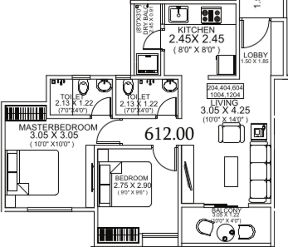Kanifnath Archana Paradise Wing B