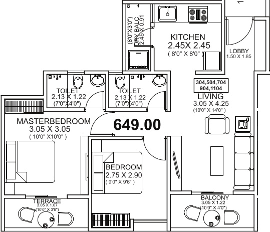 Kanifnath Archana Paradise Wing B