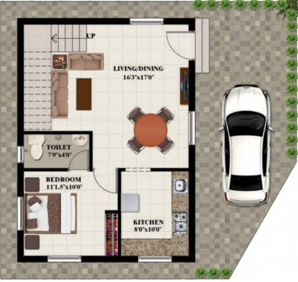  bliss-villa Floor Plan Ground Floor Plan
