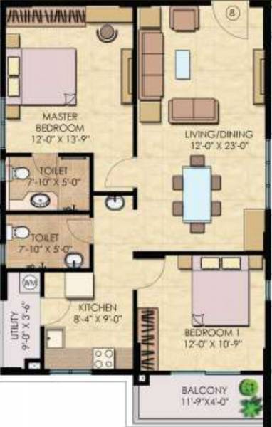  vistas Floor Plan Floor Plan