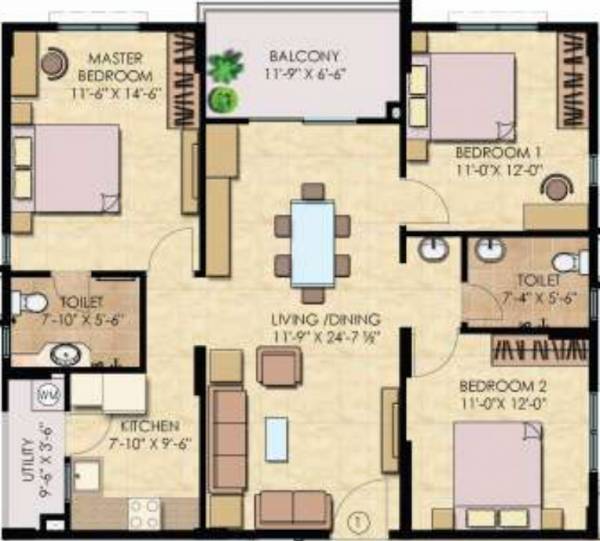  vistas Floor Plan Floor Plan
