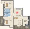 Harini Gokulam (2BHK+2T (1,063 sq ft) 1063 sq ft)