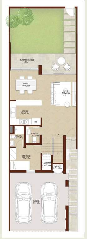  villanova la rosa Floor Plan Ground Floor Plan