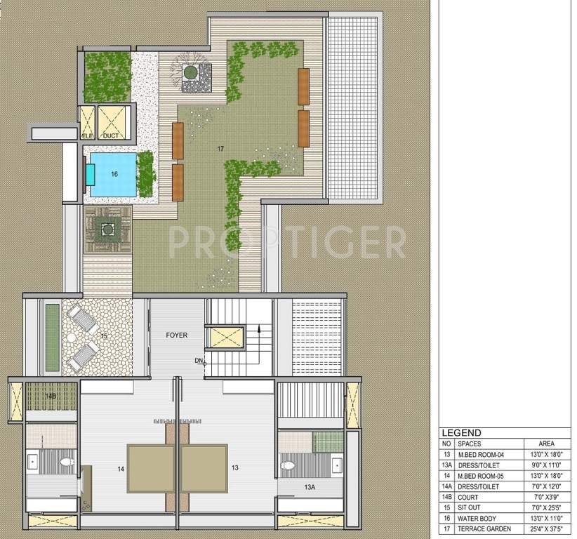 Nishant Ratnaakar BeauMonde (5BHK+5T (5,130 sq ft) Servant Room 5130 sq ft)