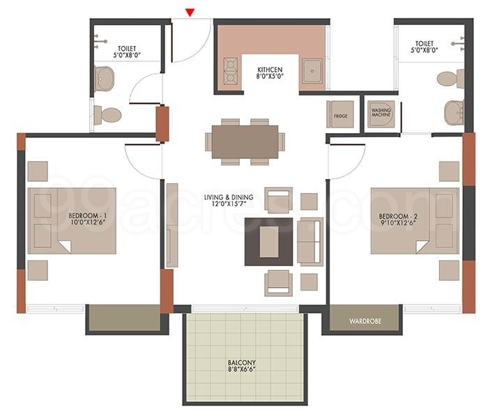 UKN The Belvedere Airport District (2BHK+2T (930 sq ft) 930 sq ft) UKN The Belvedere Airport District (2BHK+2T (930 sq ft) 930 sq ft)