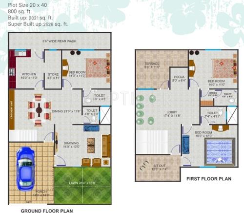 Fast Heavens Life (3BHK+4T (2,526 sq ft) + Pooja Room 2526 sq ft)