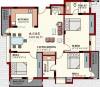 Maxis Sai Anand (3BHK+2T (1,402 sq ft)   Pooja Room 1402 sq ft)