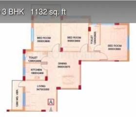 Ambey Ambey Enclave (3BHK+2T (1,132 sq ft) 1132 sq ft) Ambey Ambey Enclave (3BHK+2T (1,132 sq ft) 1132 sq ft)