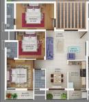 GSA Anjali Nest (3BHK+3T (1,210 sq ft) 1210 sq ft)