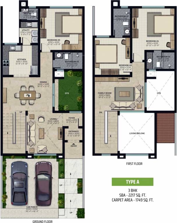 Sobha Verdure (3BHK+3T (2,217 sq ft) 2217 sq ft) Sobha Verdure (3BHK+3T (2,217 sq ft) 2217 sq ft)